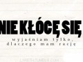 Nie kłócę się