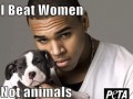 I beat women