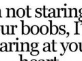 Staring