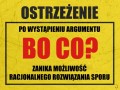 Ostrzeżenie