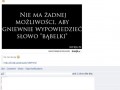 Nie da się
