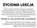życiowa lekcja