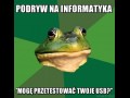 Podryw na informatyka