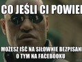 A co jeśli ci powiem