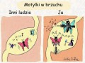 Motylki w brzuchu