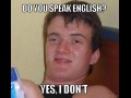 Do you speak english