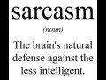 Sarcasm