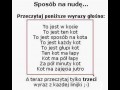 Sposób na nudę