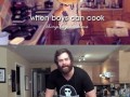 When boys can cook