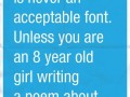 Comic sans