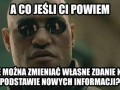 Tylko krowa nie zmienia poglądów