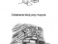 Odrabianie lekcji przy muzyce