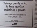 Dobre ogłoszenie