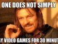 One does not simply