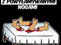 Stół z powyłamywanymi nogami