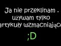 Nie przeklinam