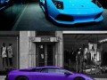 Neon cars