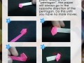 Japanese origami stars