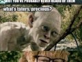 Hipster lord of the rings