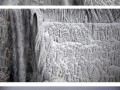 Zamarźnięty wodospad niagara