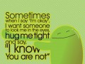 Sometimes