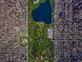 Central park z lotu ptaka