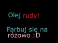 Olej rudy zafarbuj się na różowo d