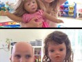 Faceswaps dzieci z lalkami