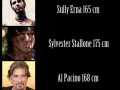 Who is under 180