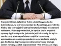 Putin o ataku na rosję