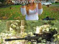 Zabawa w liściach