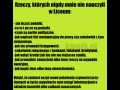 Rzeczy których nigdy mnie nie nauczyli w liceum