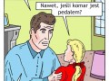 Komar pedał