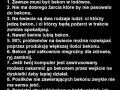 10 Przykazań bekonu