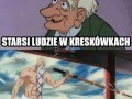 Starsi ludzie w animacjach