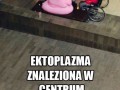 Ektoplazma w centrum handlowym szok