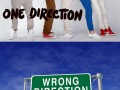 Wrong direction