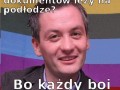 To że toleruje to nie znaczy że nie mogę żartować