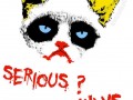 Grumpy joker