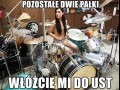 Sasha grey gra na perkusji