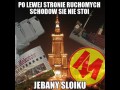 Po lewej stronie ruchomych schodów się nie stoi