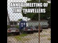 Time travellers meeting