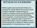Witaj na facebooku