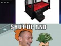 Trybson i łóżko mma