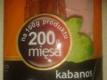 Na 100g produktu  200g miesa oo