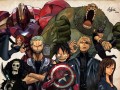 One piece  avengers