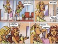 Blondyna i winda