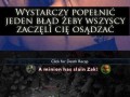Wystarczy jeden błąd