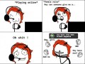 Girl gamer