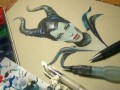 Maleficent by egao art